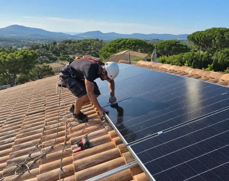 Installateur panneaux solaires Salagnon — pose photovoltaïque sur toiture